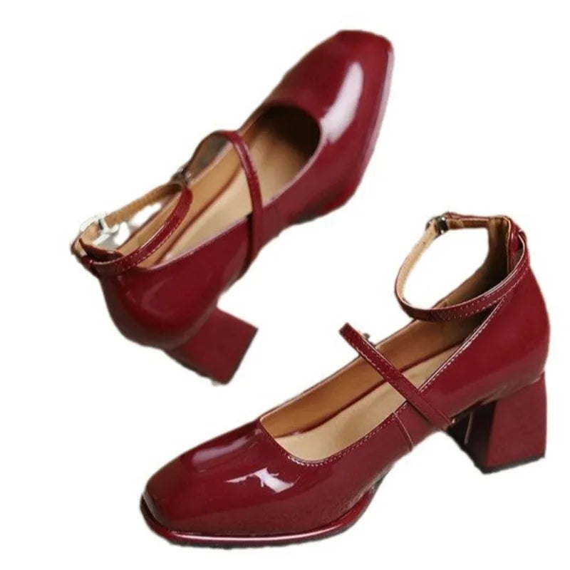 Eva | Zapatos de salón ortopédicos con correa alrededor del tobillo