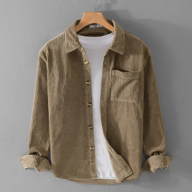 Mason | Camisa de Botones de Pana