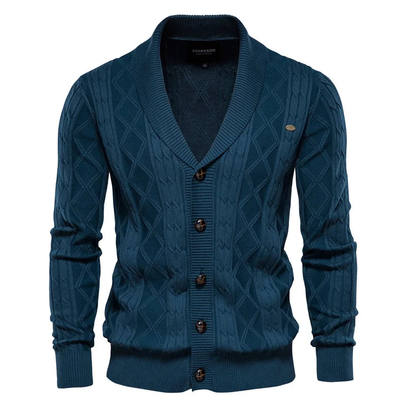 Aurea | Cárdigan para Hombre con Cierre de Botones