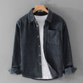 Rafael™ | Camisa de terciopelo acanalado