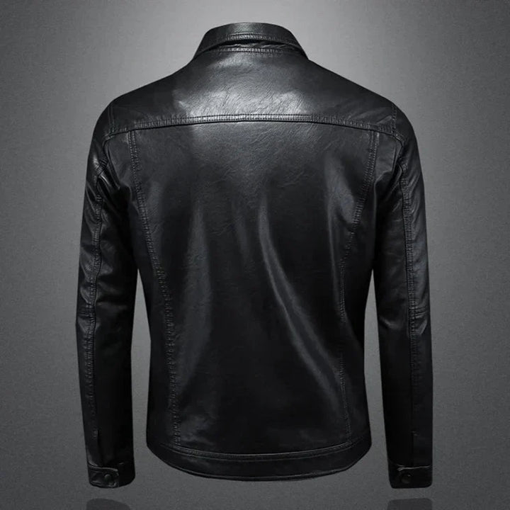 Darius | Chaqueta de cuero premium estilo moto