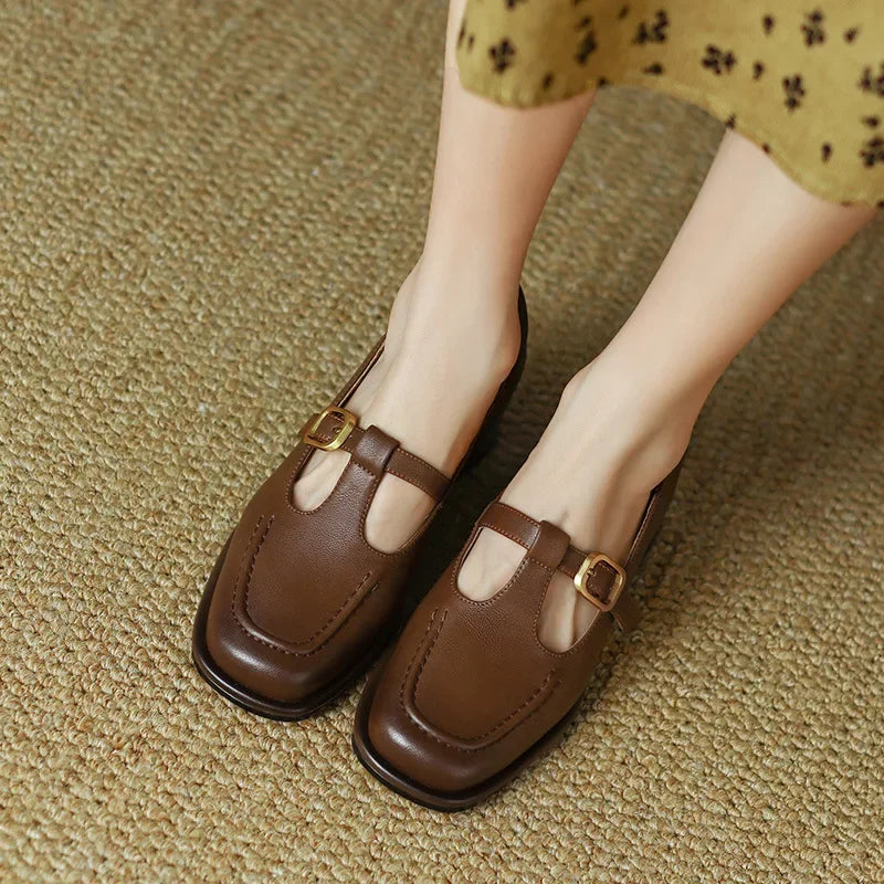 Patricia | Zapatos ortopédicos con correa en T