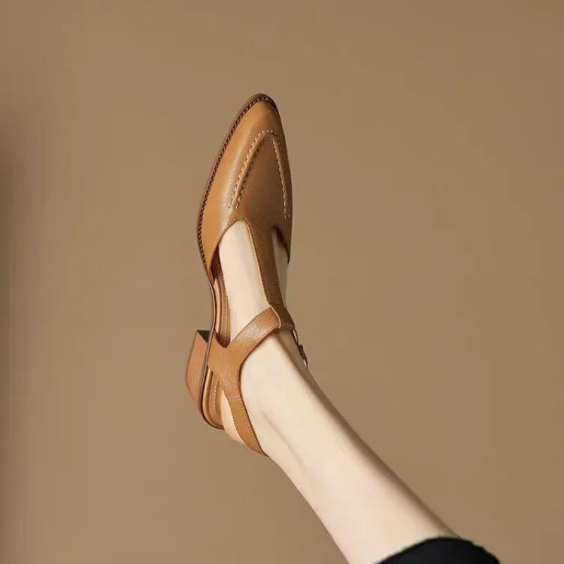 Natalia | Zapatos ortopédicos con hebilla