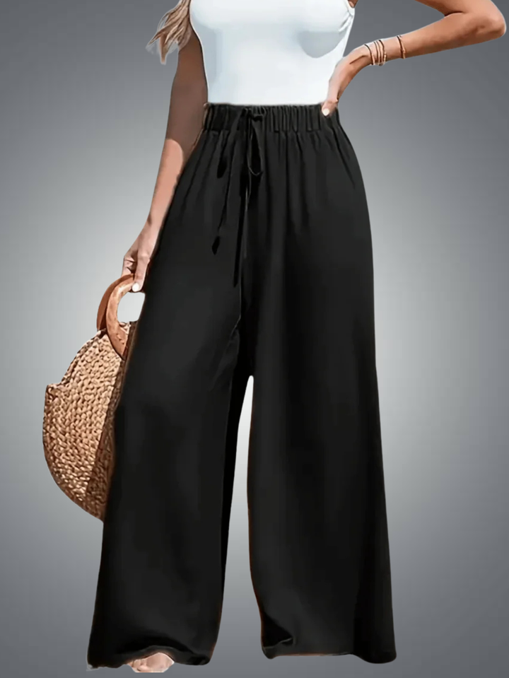 Liv - Pantalons Taille Haute Élégants