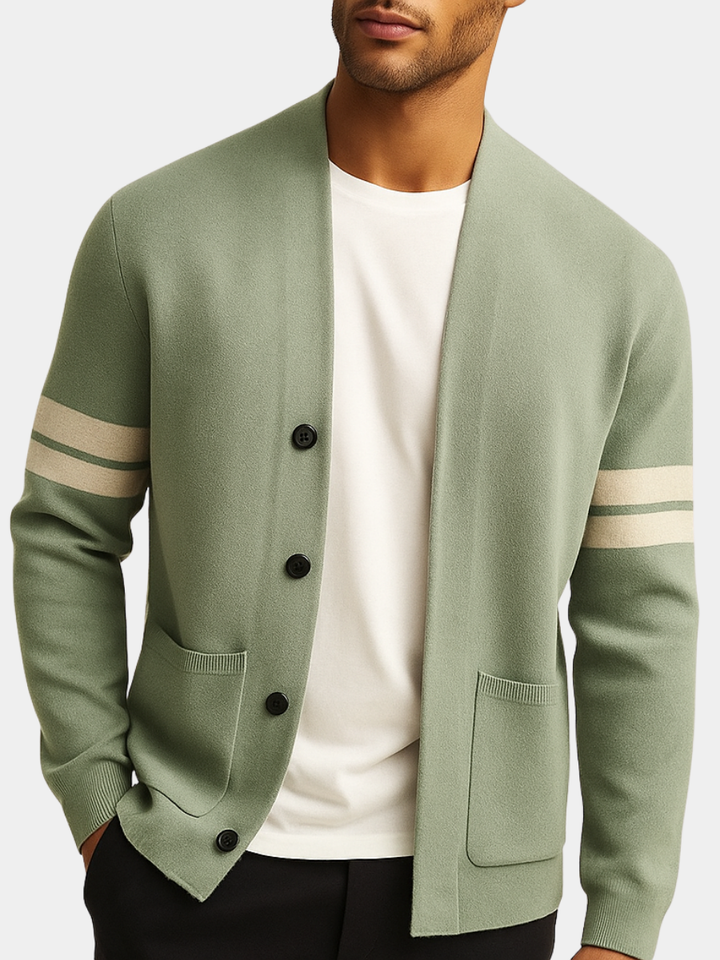 Maison Delcourt ™ | Cardigan moderne homme