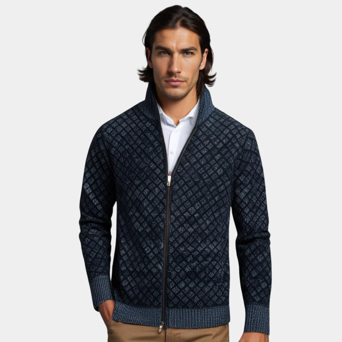 CHALECO HOMBRE PREMIUM EN MATERIAL SUAVE