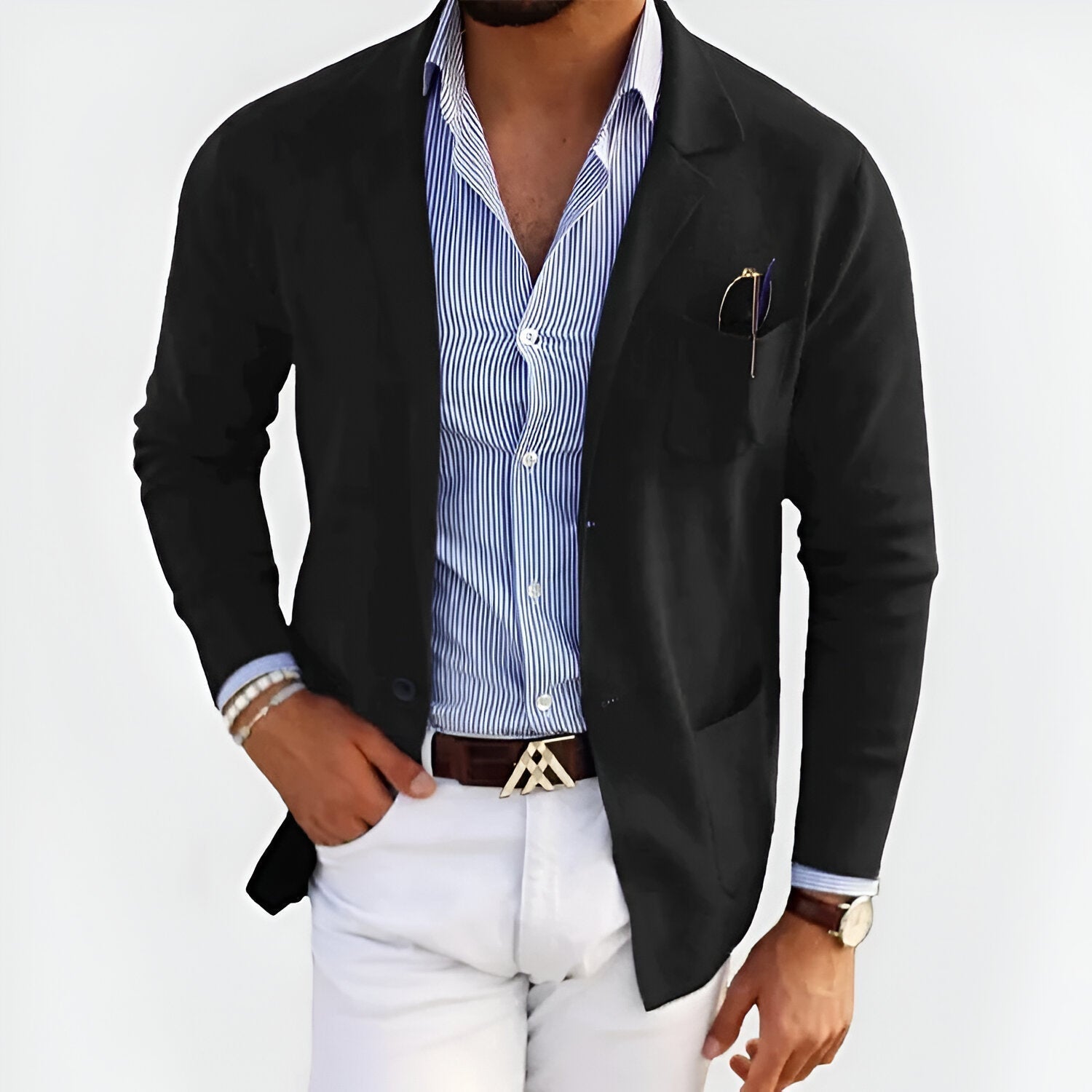 Jean | Chaqueta Ligera y Estilosa para Hombres