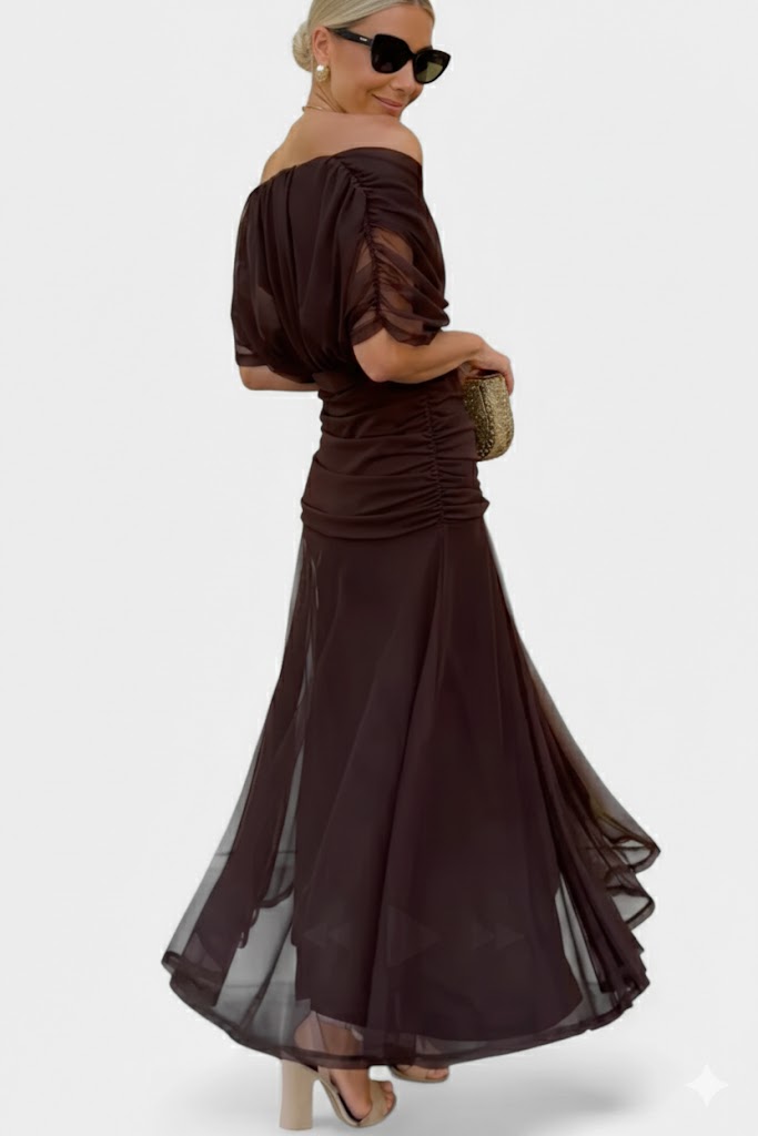 Velora™ | Vestido Largo con Escote en V