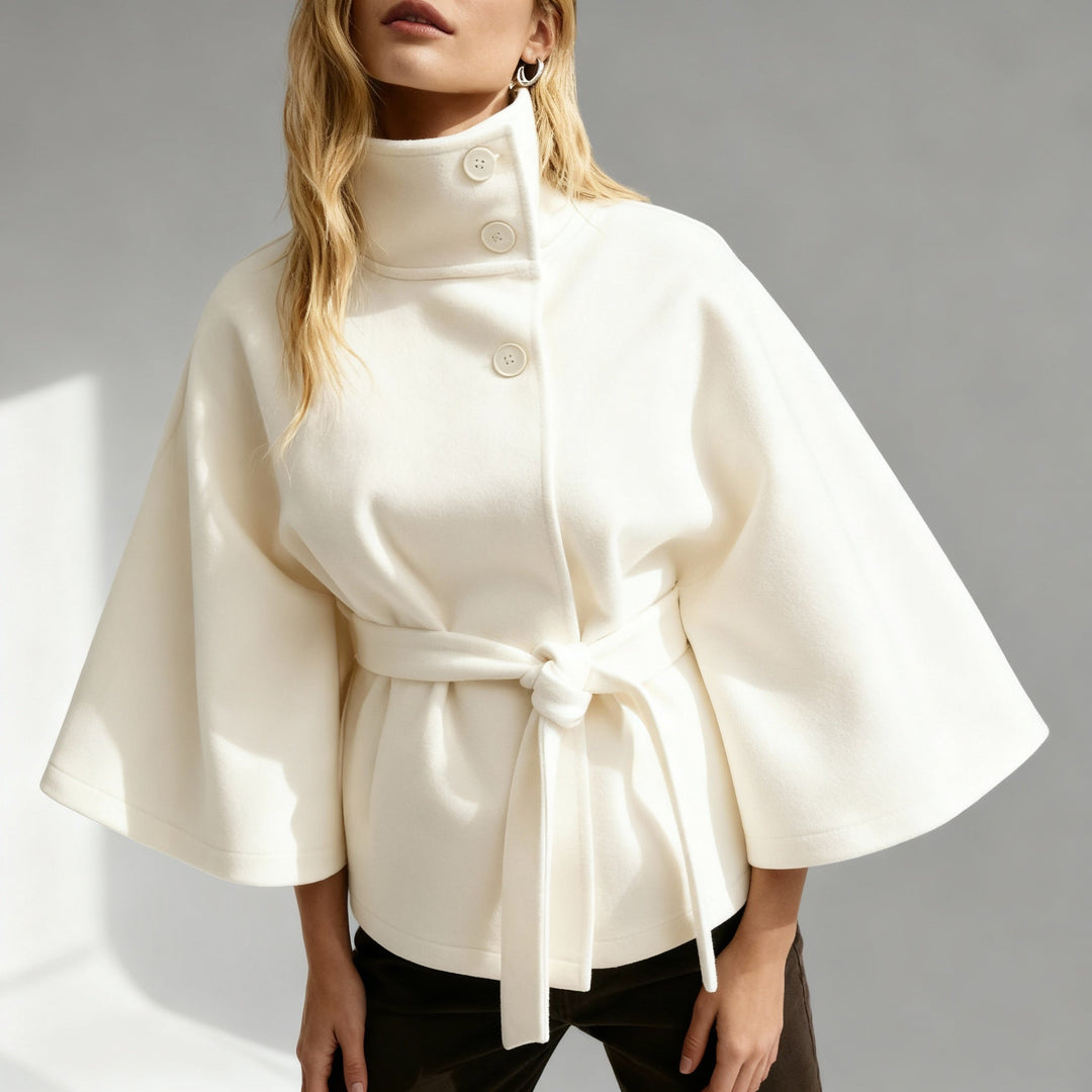 Bridgette Manteau à Col Montant