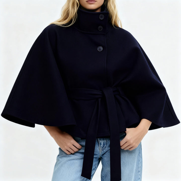 Bridgette Manteau à Col Montant