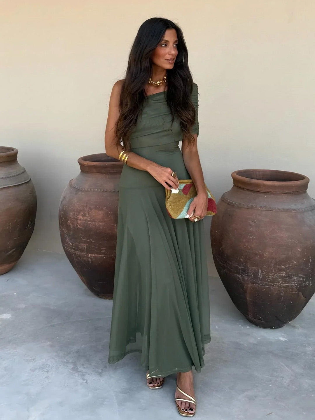 GIORGINA - Vestido largo de diseño