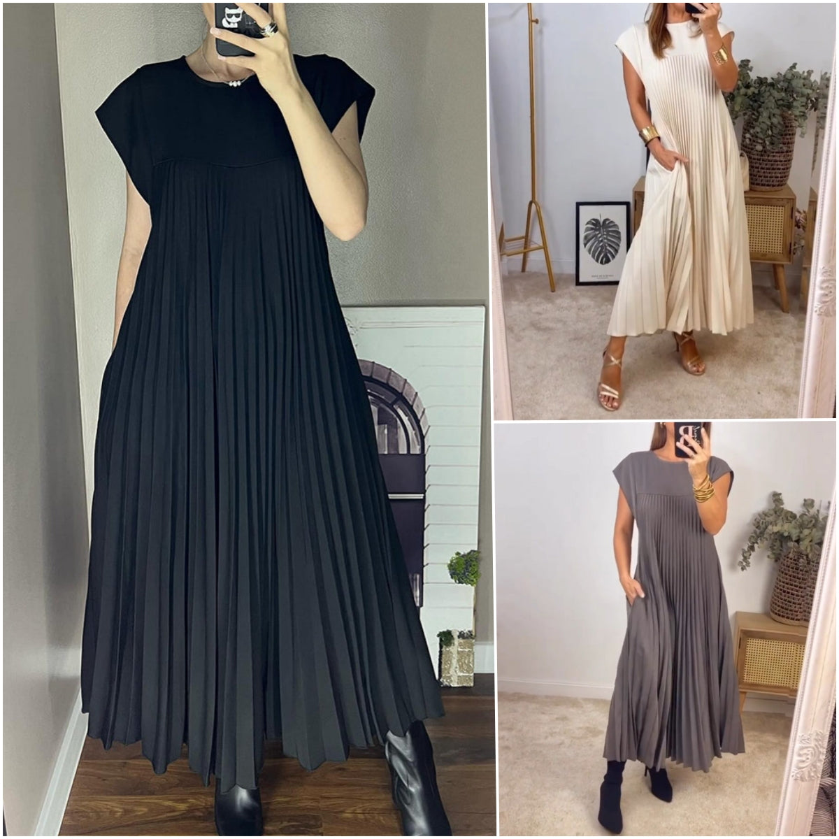 Vestido Confort Elegante Sin Mangas